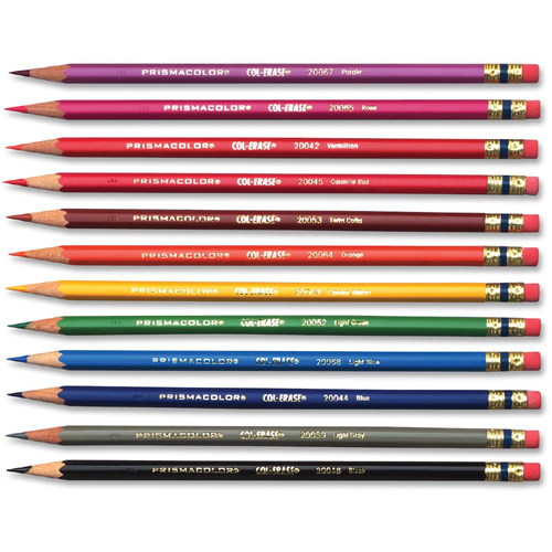 Col-Erase® Erasable Color Pencil, available in 24 colors and Sets! 